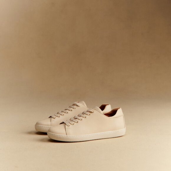 Sezane Jack Trainers in Smooth Ecru - sz EU 40 - Picture 2 of 16